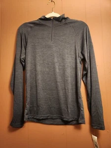 NWT Pennant Sportswear Boys Youth Large Gray Athletic Stretch Shirt - Picture 1 of 6