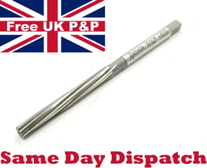 Escariador manual flauta espiral de anclaje vástago recto fresado imperial HSS M2 7/32" - Imagen 1 de 1