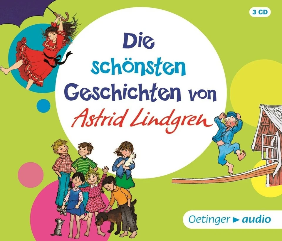 ASTRID LINDGREN - DIE SCHÖNSTEN GESCHICHTEN VON ASTRID LINDGREN   3 CD NEW  - Image 1 of 1