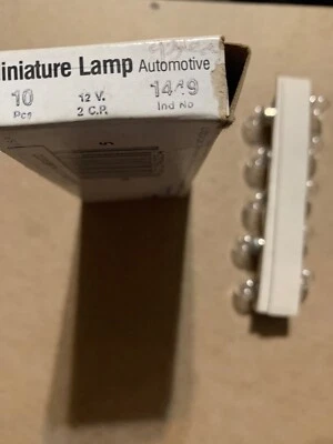 Instrument Panel Light Bulb-Miniature Lamp-Boxed Wagner Lighting 1449 - Image 1 of 4