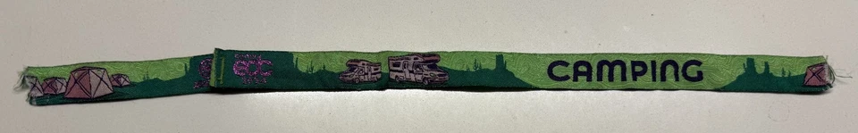 EDC LAS VEGAS CAMPING WRISTBAND - CUT! - Image 1 of 1