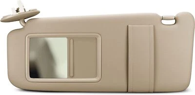 PARASOL LADO CONDUCTOR IZQUIERDO CON ESPEJO BEIGE PARASOL PARA TOYOTA VENZA 2009-2016 Foto 1 de 4