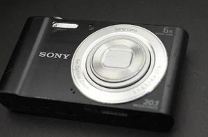[Jank] Sony DSC-W810 Digital Camera Black Malfunctions  For Parts , Please Read - Picture 1 of 10