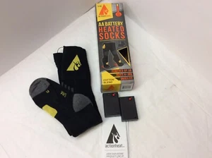 Calcetines con calefacción a batería ActionHeat algodón AA ideales para actividades al aire libre de invierno S/M - Imagen 1 de 12