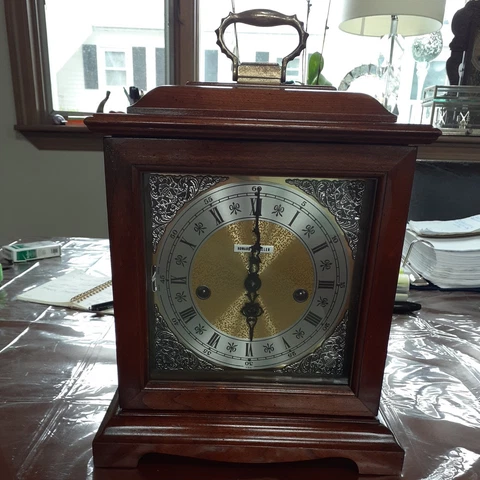 howard miller mantel clock westminster chimes Cover