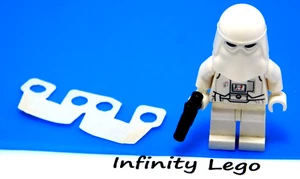 LEGO Star Wars Snowtrooper Commander Minifigure w/ White Kama Armor AT-AT 75054 - Picture 1 of 4