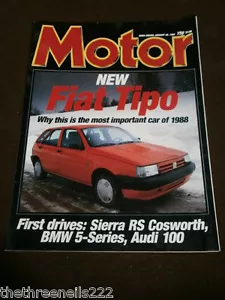 MOTOR MAGAZIN - FIAT TIPO - 30. JANUAR 1988 - Bild 1 von 1