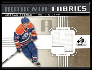 Jordan Eberle #AF-JEd 2011-12 SP Game Used Authentic Fabrics Edmonton Oilers - Picture 1 of 2