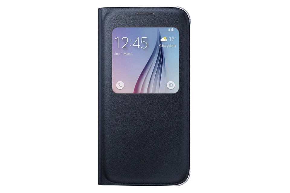 Samsung S-View откидной чехол для Samsung Galaxy S6 - черный сапфир - Изображение 1 из 1