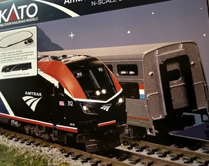 KATO 1060047 N Amtrak ALC-42 Loco Ph VII 4 Viewliner II Cars  TRACK & POWER - Picture 1 of 3