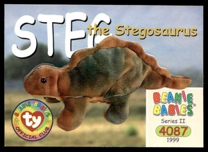 1999 Beanie Babies Series 2 Steg the Stegosaurus #227 - Picture 1 of 2