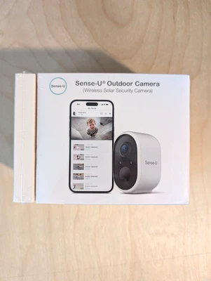 Cámara inteligente Sense-U para bebé con insignia respiratoria - Cámara de video 1080p para exteriores Foto 1 de 4