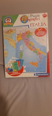 Italia, I puzzle geografici Clementoni 104 pz Sapientino - Immagine 1 di 4