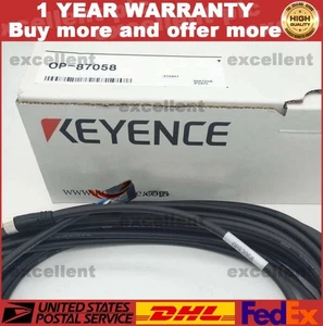 1PC New Keyence OP-87058 Sensor Cable US Free TAX OP87058 - Picture 1 of 1