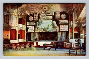 Virginia City NV-Nevada,  Piper's Opera House Interior, Antique Vintage Postcard - Picture 1 of 2