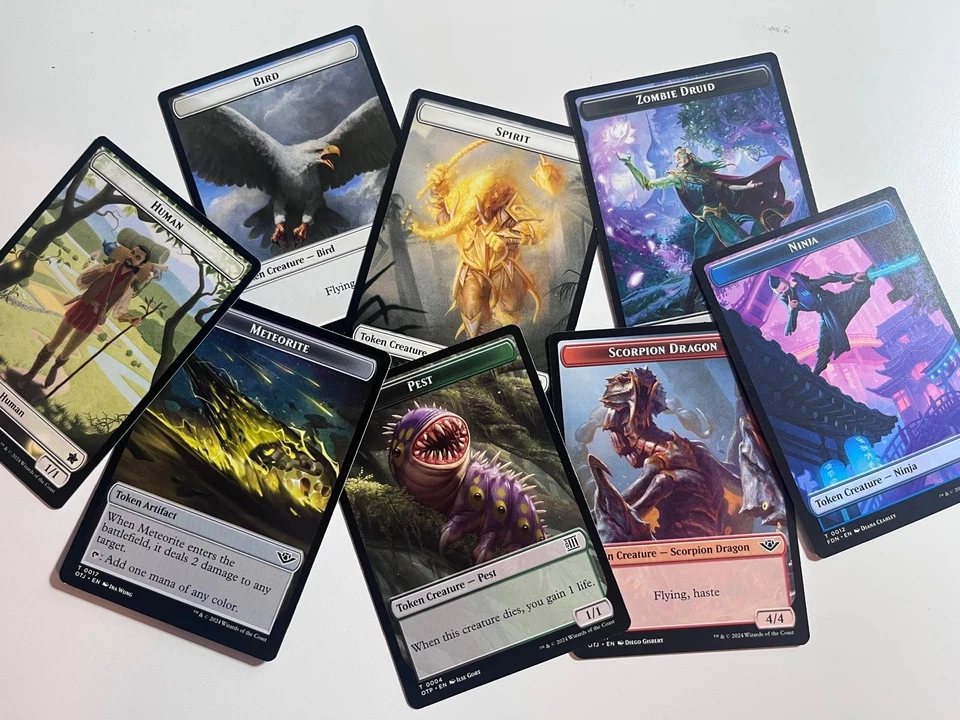 LOTE DE 50 TOKENS VARIADOS - MAGIC: THE GATHERING - Perfecto estado Near Mint - Imagen 1 de 1