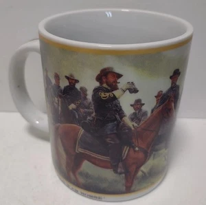 Mort Künstler Civil War Mug Lee’s Old War Horse Gettysburg 1863 Ceramic - Picture 1 of 11