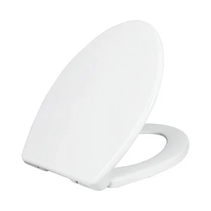 LUXE TS1008E Elongated Comfort Fit Toilet Seat with Slow Close, Quick Release... - Picture 1 of 9