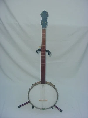 ВИНТАЖНЫЙ DIXIE БРЕНД / B & J НЬЮ-ЙОРК / 5 СТРУННЫХ ИНСТРУМЕНТОВ БАНДЖО / ПОЛНЫЙ РАЗМЕР / ПОЛНЫЙ - Изображение 1 из 4