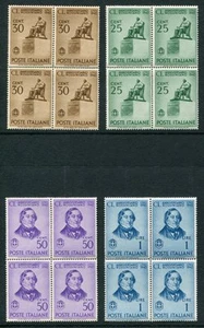ITALIA 1942 ROSSINI Set BLOQUES x4 gato EURO 31 - Imagen 1 de 1
