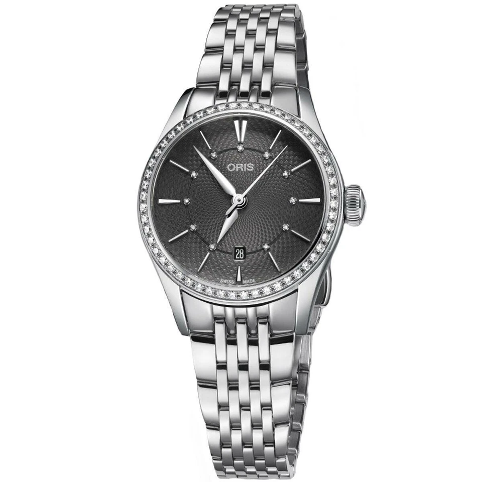 Oris Artelier Gray Women's Watch - 01 561 7722 4953MB