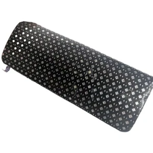 Oval Eyewear Eyeglass / Sunglass Case Magnetic Closure Geometric - Black - Picture 1 of 8