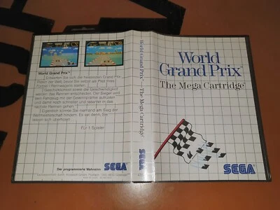 ## Complete Mint: World Grand Prix 1 for Sega Master System - German ## - Image 1 of 2
