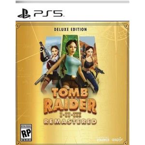 Tomb Raider I-Iii Remastered Deluxe Edition (PS5 Playstation 5) Brand New - Picture 1 of 4