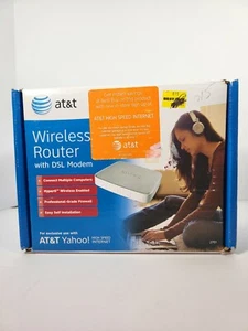 AT&T Wireless Router Modem Gateway 2701HG-B New Open Box MISSING POWER SUPPLY! - Picture 1 of 8