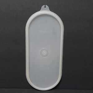 Tupperware Replacement Sheer Oval Lid ONLY for Cheese Grater Shredder #1376 - Picture 1 of 8
