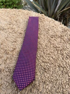 Club Room Mens Necktie Navy/purple Floral Neat - Picture 1 of 5