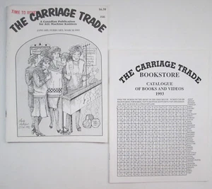 The Carriage Trade A Canadian Publication for All Machine Knitters #46 VTG 1993 - Picture 1 of 10
