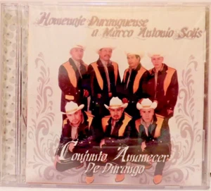 Homenaje Duranguense a Marco Antonio Solis by Conjunto Amanecer CD New Sealed - Picture 1 of 1