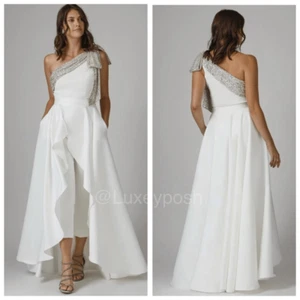 ~ NUEVO CON ETIQUETAS ~ JAYGODFREY Gavin Mono Un Hombro Talla 10 - Imagen 1 de 16