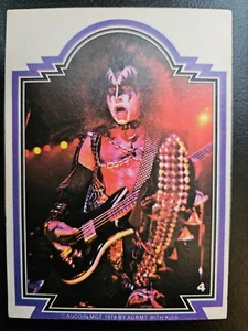 1978 Donruss KISS Trading Cards #4 Gene Simmons NICE - Picture 1 of 1
