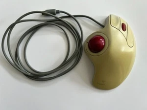 Logitech Trackman Marble+ PS2 Wheel Trackball Mouse with PS/2 connector - Picture 1 of 5