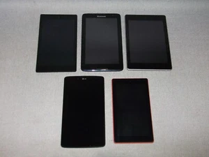 5x LG V480 , Amazon , Acer , Lenovo - Tablet Tab - Joblot - Picture 1 of 6