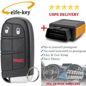 Remote Key Fob + Programming Tool for Dodge Journey 2011 - 2017 3B M3N-40821302 - Picture 1 of 12