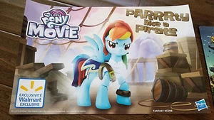 2017 SDCC COMIC CON MY LITTLE PONY THE MOVIE PARTY LIKE A PIRATE WALMART POSTER - Picture 1 of 1