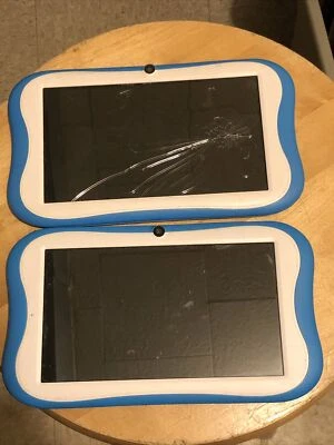 Lot Of 2 Sprout Channel CUBBY 7" 16GB Children Tablet Android - For Parts Only. - Image 1 of 2