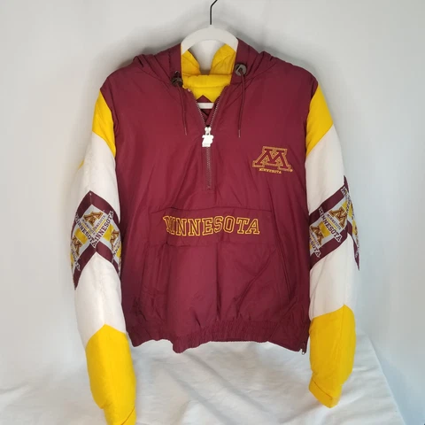 Vintage Minnesota Golden Gophers Puffer Jacket Turbo Sportswear Men's Size XL Cover