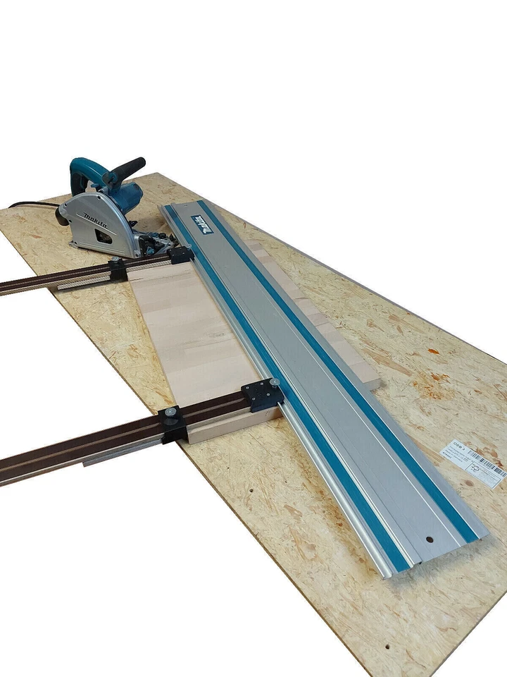 Parallelanschlag  Anschlag Längsanschlag für Makita und Festool Führungsschiene - Bild 1 von 4