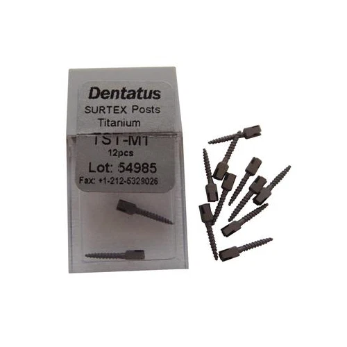 Классические титановые стойки Dentatus TST-M1 Surtex средние 1 M1 1,05 мм 12/Bx - Изображение 1 из 1