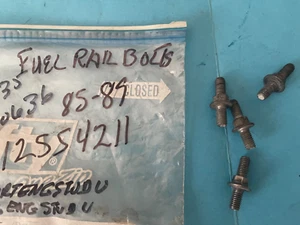 1985-89 c4 corvette fuel RAIL BOLTS 12554211 - Picture 1 of 1