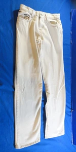 RL RALPH LAUREN POLO SATURDAY JEANS PANTALONES VAQUEROS BLANCOS MUJER 28X30,5 - Imagen 1 de 12