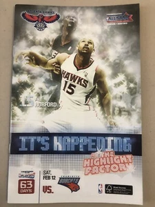 Atlanta Hawks 🏀 The Highlight Factory Program 🏀 Al Horford 🏀 2•12•11 Bobcats - Foto 1 di 8
