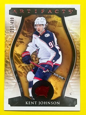 2023-24 Upper Deck Artifacts Hockey Pick Your Card - Columbus Blue Jackets - Image 1 of 3