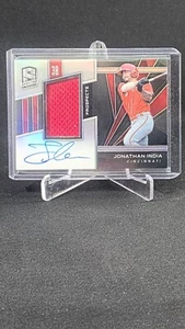 2020 Panini Spectra Jonathan India PRIZM Rookie Jersey On Card Auto RPA #SPJA-JI - Picture 1 of 3