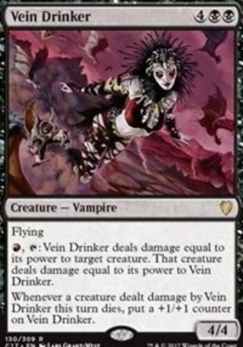 Vein Drinker ~ Lightly Played Commander 2017 MTG Magic UltimateMTG Black Card - Image 1 of 1