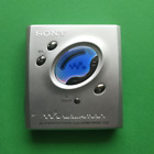 Sony Mini Disc Walkman Md Player Model Mz E505 Silver Blue Mdlp Only Player